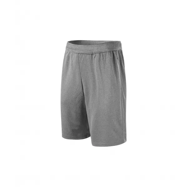  Pantaloni scurti sport pentru copii MALFINI MILES 613 EVIDENȚIERI GRI 