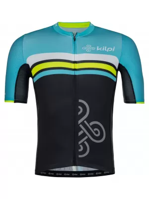 Tricou de ciclism pentru bărbați KILPI CORRIDOR-M PM0043KI ALBASTRU DESCHIS