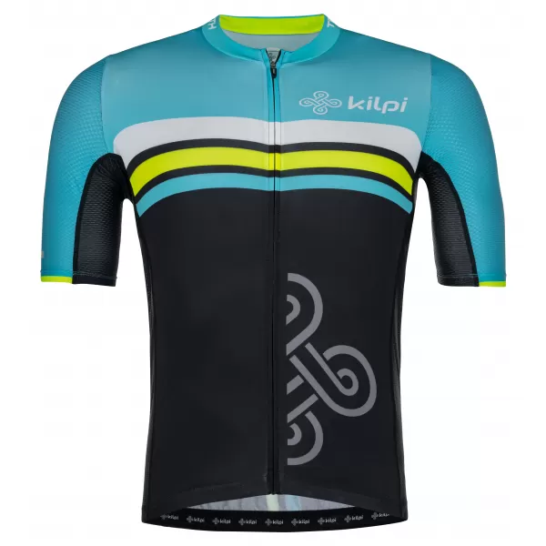  Tricou de ciclism pentru bărbați KILPI CORRIDOR-M PM0043KI ALBASTRU DESCHIS 
