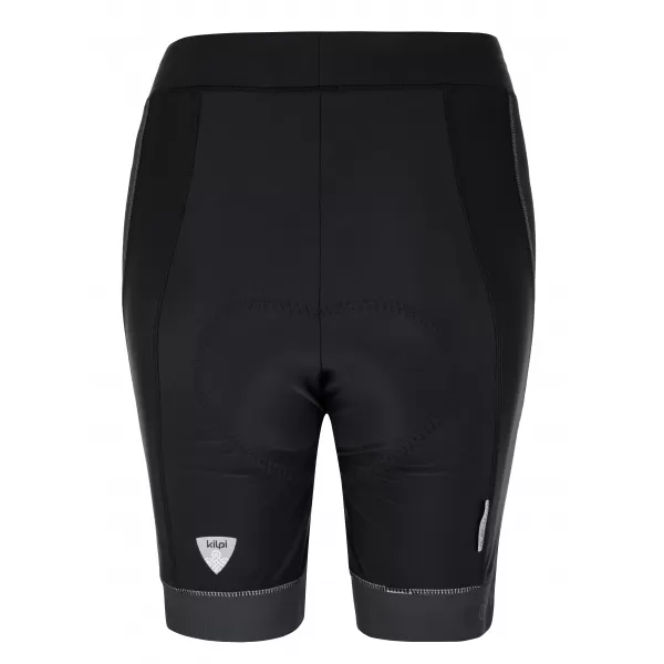  Pantaloni scurți de ciclism pentru femei KILPI PRESSURE-W PL0047KI NEGRU 