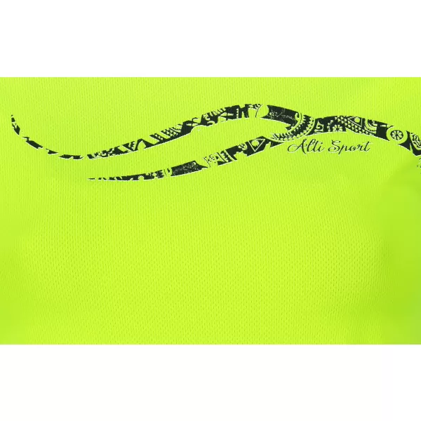  Dámské funkční triko ALTISPORT CARRYOVER ALW001140 NEON YELLOW 