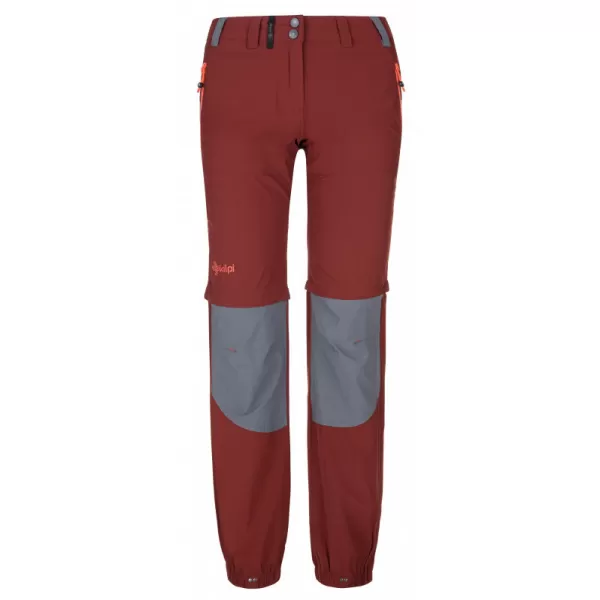  Pantaloni de dama KILPI HOSIO-W PL0024KI ROȘU ÎNCHIS 