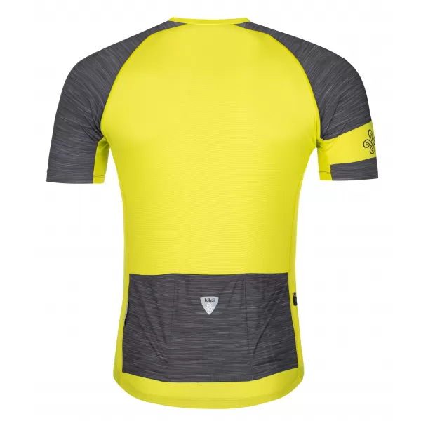  Tricou de ciclism pentru bărbați KILPI SELVA-M PM0054KI CHIHLIMBAR 