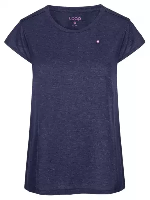 Tricou pentru femei LOAP BRADLA ALBASTRU