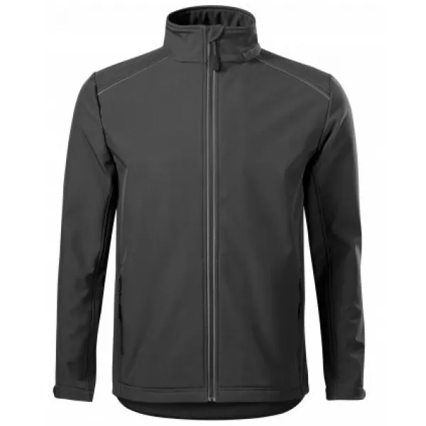  Jachetă softshell pentru bărbați MALFINI VALLEY 536 GRI OȚEL 