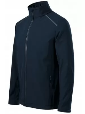 Jachetă softshell pentru bărbați MALFINI VALLEY 536 ALBASTRU MARIN