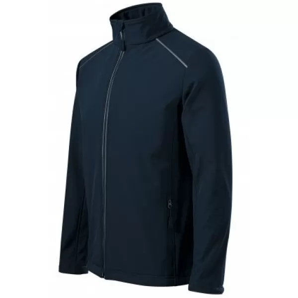  Jachetă softshell pentru bărbați MALFINI VALLEY 536 ALBASTRU MARIN 