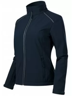 Jachetă softshell pentru femei MALFINI VALLEY 537 ALBASTRU MARIN