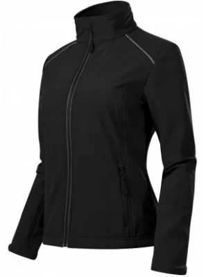 Jachetă softshell pentru femei MALFINI VALLEY 537 NEGRU