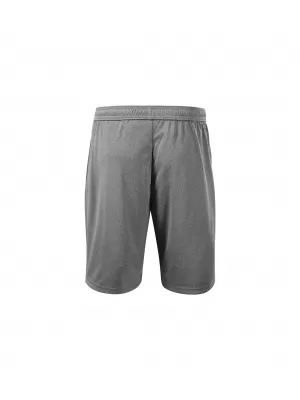 Pantaloni scurti sport pentru copii MALFINI MILES 613 EVIDENȚIERI GRI