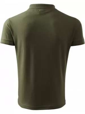 Tricou pentru bărbați cu guler MALFINI PIQUE POLO 203 MILITAR