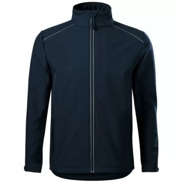  Jachetă softshell pentru bărbați MALFINI VALLEY 536 ALBASTRU MARIN 