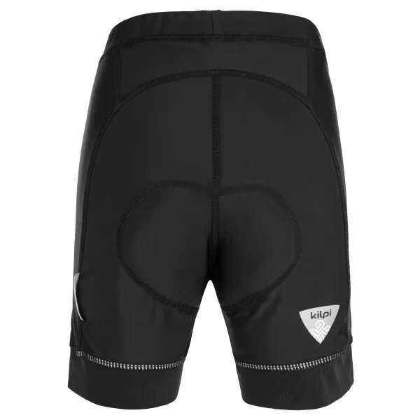  Pantaloni scurți de ciclism pentru copii KILPI PRESSURE-J PJ0016KI NEGRU 