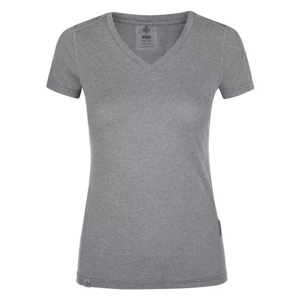  Tricou funcțional de damă KILPI DIMEL-W PL0060KI GRI DESCHIS 