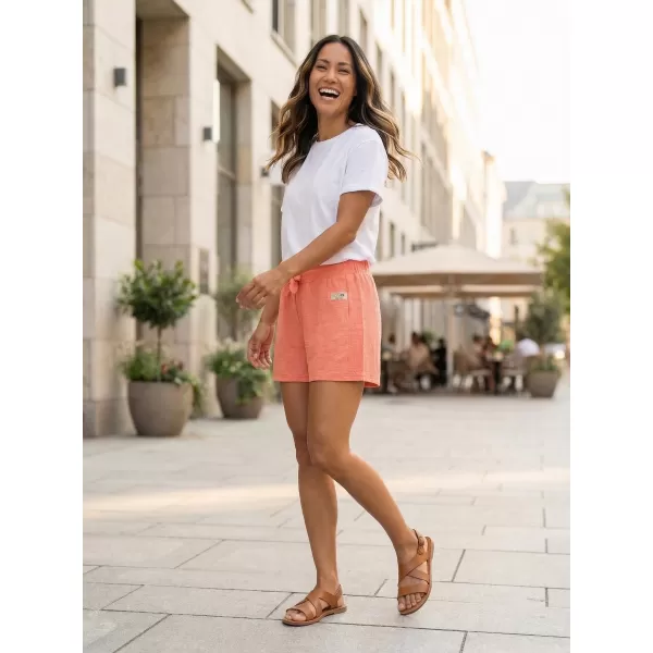  Pantaloni scurți de damă TORSTAI TILDA PORTOCALE 