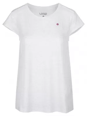 Tricou de damă LOAP BRADLA ALB