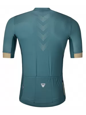 Tricou de ciclism pentru bărbați KILPI BRIAN-M PM0046KI TURCOAZ