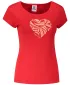 Tricou pentru femei ALTISPORT ALW077122 ROȘU