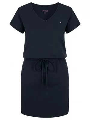 Rochie LOAP BLANKA ALBASTRU ÎNCHIS