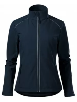 Jachetă softshell pentru femei MALFINI VALLEY 537 ALBASTRU MARIN