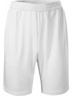 Pantaloni scurti sport pentru copii MALFINI MILES 613 ALB