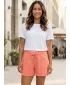 Pantaloni scurți de damă TORSTAI TILDA PORTOCALE