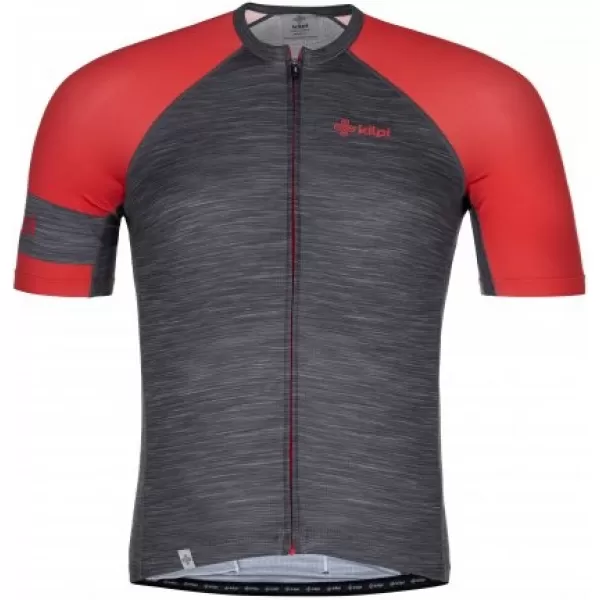  Tricou de ciclism pentru bărbați KILPI SELVA-M PM0054KI ROŞU 
