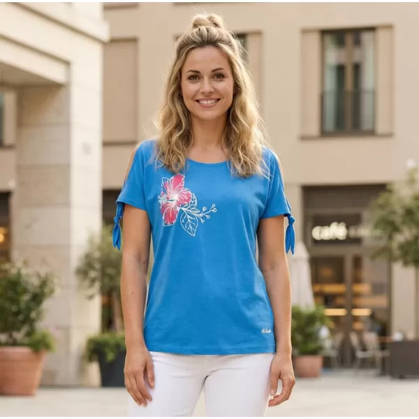  Tricou pentru femei ALTISPORT ALW107AL2 ALBASTRU 