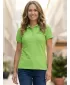 Tricou de damă cu guler ALTISPORT ALW056210 MĂR VERDE