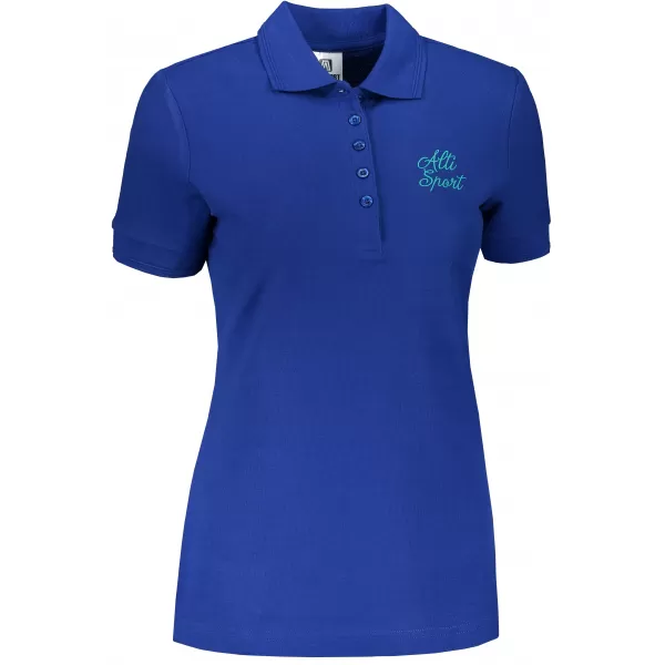 Tricou de damă cu guler ALTISPORT ALW056210 ALBASTRU REGAL 