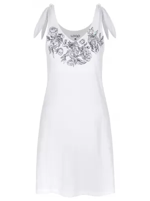 Rochie LOAP BERUNKA ALB
