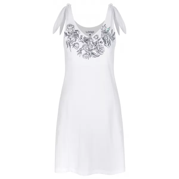  Rochie LOAP BERUNKA ALB 