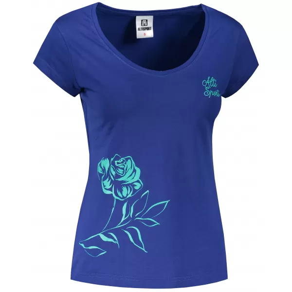  Tricou pentru femei ALTISPORT ALW108162 ALBASTRU REGAL 