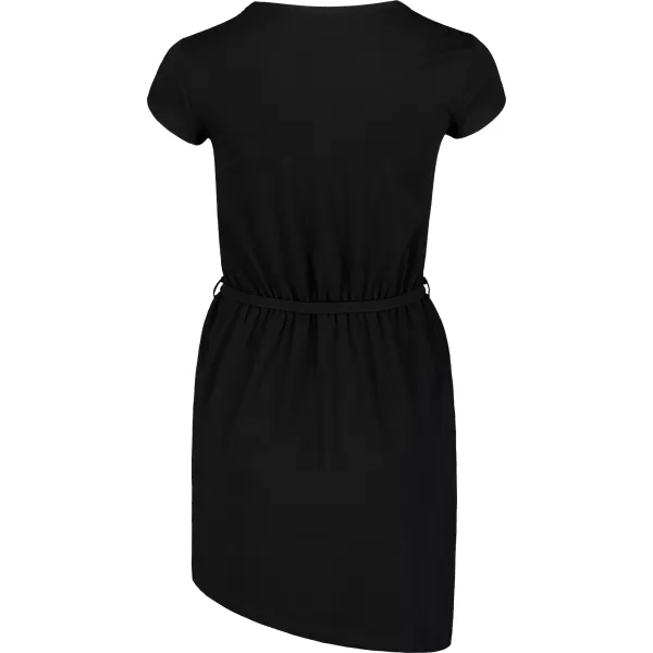 Rochie NORDBLANC RIBBON NBSLD7409 NEGRU 