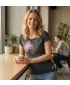Tricou pentru femei ALTISPORT ALW107164 EVIDENȚIERE NEAGRĂ / ROZ