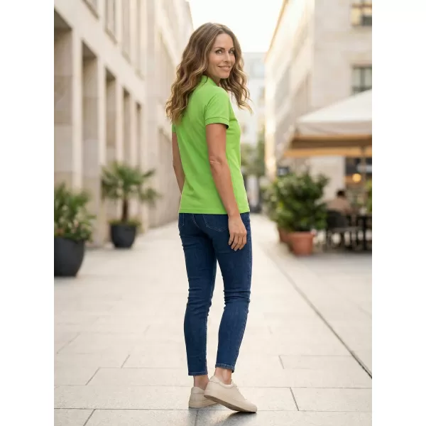  Tricou de damă cu guler ALTISPORT ALW056210 MĂR VERDE 