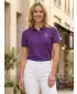 Tricou de damă cu guler ALTISPORT ALW056210 VIOLET