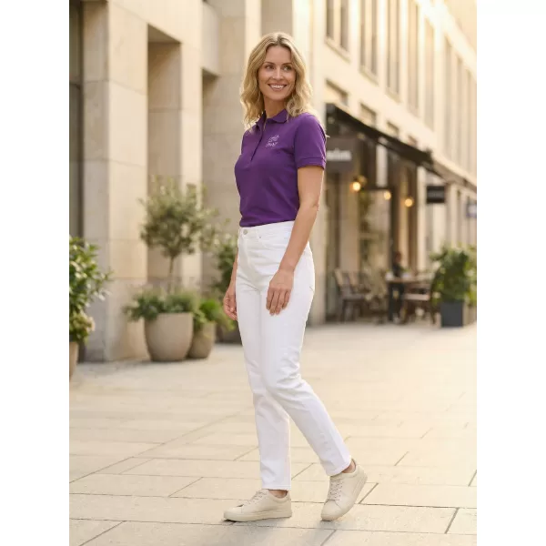  Tricou de damă cu guler ALTISPORT ALW056210 VIOLET 
