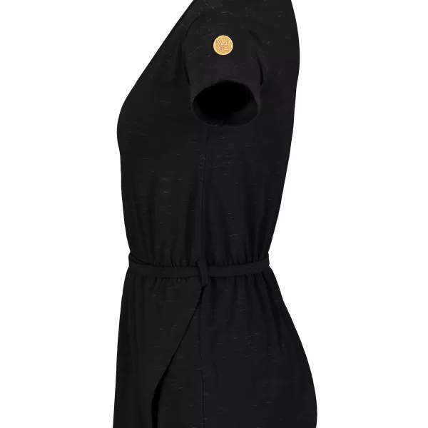  Rochie NORDBLANC RIBBON NBSLD7409 EVIDENȚIERE NEAGRĂ 