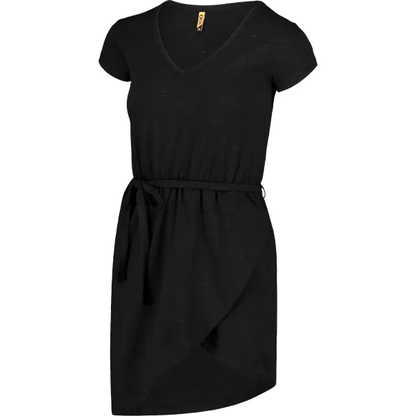  Rochie NORDBLANC RIBBON NBSLD7409 EVIDENȚIERE NEAGRĂ 