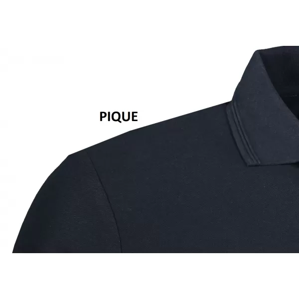  Tricou premium pentru bărbați cu guler ALTISPORT ALM002203 ALBASTRU MARIN 