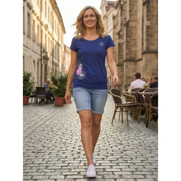  Tricou pentru femei ALTISPORT ALW106120 ALBASTRU REGAL 