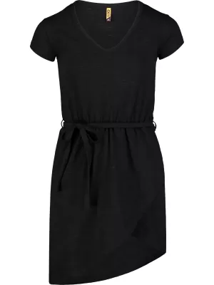 Rochie NORDBLANC RIBBON NBSLD7409 EVIDENȚIERE NEAGRĂ