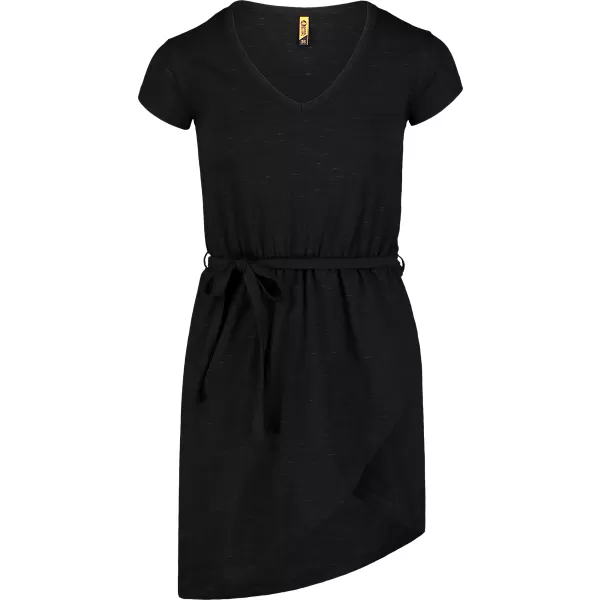  Rochie NORDBLANC RIBBON NBSLD7409 EVIDENȚIERE NEAGRĂ 