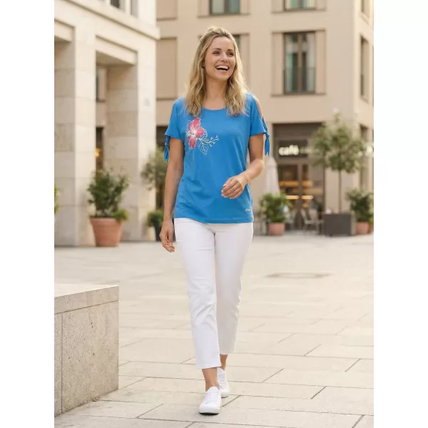  Tricou pentru femei ALTISPORT ALW107AL2 ALBASTRU 