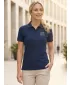 Tricou de damă cu guler ALTISPORT ALW056210 ALBASTRU MIEZUL NOPȚII