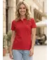 Tricou de damă cu guler ALTISPORT ALW056210 ROȘU