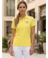 Tricou de damă cu guler ALTISPORT ALW056210 LĂMÂIE