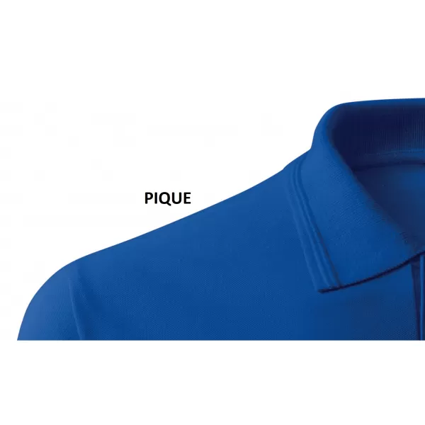  Tricou premium pentru bărbați cu guler ALTISPORT ALM002203 ALBASTRU REGAL 