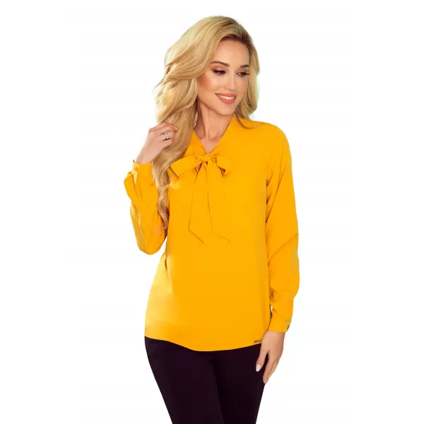  Bluză pentru femei Numoco A140-13 Mustard NOMOCO1 